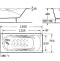 Чугунная ванна Roca Malibu 150x75 см  2315G000R - 2