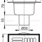 Душевой трап AlcaPlast   APV6411 - 1