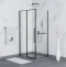 Душевой уголок RGW Stilvoll SV-42-1B 150x90 профиль черный стекло прозрачное 323242159-014 - 1