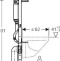 Система инсталляции для унитазов Geberit Duofix Omega 111.060.00.1 - 2