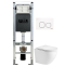 Комплект Weltwasser AMBERG 350 ST + MERZBACH 004 GL-WT + AMBERG RD-WT  10000006545 - 0