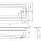 E6D904-0 Archer Ванна 170x80, белая - 3