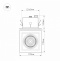 Встраиваемый светодиодный светильник Arlight CL-Kardan-S190x190-25W White6000 026500 - 5