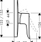 Смеситель Hansgrohe Metris 31456000 для душа - 1