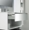 Тумба с раковиной Sanvit Контур 120 белый глянец - 2