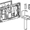 115.062.BZ.1 Вставной блок для Geberit DuoFresh Stick, для смывных бачков скрытого монтажа Sigma 12 см: Антрацит - 1