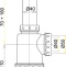 Сифон для мойки AlcaPlast A443 с накидной гайкой 6/4 A443-DN50/40 - 1