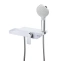 Смеситель Lemark Unibox LM6903CW для душа, хром-белый - 0