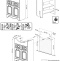 Мебель для ванной Бриклаер Анна 60 белая - 10