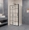 Душевой уголок RGW Passage PA-77B L 120x100 профиль черный стекло прозрачное 41087720-084L - 1
