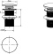 Донный клапан для раковины Boheme Medici 610 без перелива - 1