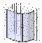 Душевой уголок Cezares Eco O-RH-2-120/90-C-Cr стекло прозрачное ECO-O-RH-2-120/90-C-Cr - 5