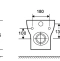 Комплект Weltwasser AMBERG 506 ST + ERLENBACH 004 GL-WT + AMBERG RD-BL  10000006859 - 5