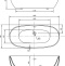 Акриловая ванна Vincea VBT-405-1600 - 3