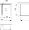 Мойка кухонная Granula GR-8101 пирит - 1