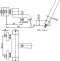 Термостатический смеситель Paini Lady 89CR105THKM для ванны с душем - 1