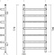 Полотенцесушитель электрический Domoterm Стефано П7 40x70, хром, L Стефано П7 400x700 EL - 3
