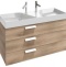 Раковина Jacob Delafon Rythmik EXM112-Z 120 см двойная EXM112-Z-00 - 2