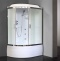 Душевая кабина Royal Bath 120х80 хром стекло матовое с гидромассажем RB8120ВК2-M-CH-R - 1