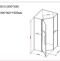 Душевой уголок Black&White Stellar Wind 90х90 черный стекло прозрачное 815900 - 2