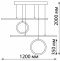 Подвесная светодиодная люстра Novotech Over Ondo 359183 - 3