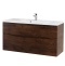 Тумба с раковиной BelBagno Marino 120 темное дерево - 1