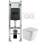 Комплект Weltwasser AMBERG 350 ST + GELBACH 004 GL-WT + AMBERG RD-WT  10000006513 - 0