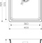Мойка кухонная Omoikiri Kata 40-U-GR leningrad grey 4993397 - 1