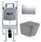 Комплект Weltwasser AMBERG 497 ST + GELBACH 004 MT-GR + AMBERG RD-CR  10000006696 - 0