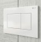 Кнопка смыва Point Ника белая матовая PN44081W - 1