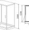 Душевая кабина Timo Puro 120x90 см  PURO Н-511 R - 5