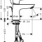 Смеситель Hansgrohe Talis E 71700000 для раковины - 2