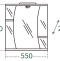Зеркало в ванную Санта Стандарт 55 см  101053 - 7