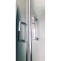 Душевой уголок Royal Bath BP 100х80 L с поддоном профиль хром стекло матовое RB8100BP-C-CH-L - 2