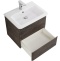 Тумба с раковиной BelBagno Albano 60 темное деревое - 4