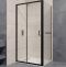 Душевой уголок RGW Passage PA-74-1B 140x90 профиль черный стекло прозрачное 4108741149-14 - 0