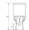 Унитаз-компакт Cersanit Street Fusion Clean On 011 KO-SFU011-3/5-COn-S-DL S-KO-SFU011-3/5-COn-S-DL-w - 4