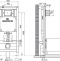 Система инсталляции для унитазов OLI Oli 80 с кнопкой смыва Slim 300572mSl00 - 3