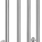 Полотенцесушитель электрический Domoterm Танго 109-V4 L DMT 109-V4 36x92 EK L - 1