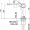 Смеситель Paffoni Rock RO071CR для раковины - 4