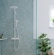 Душевая система Hansgrohe Croma Select S 280 1 режим струи 26890700, белый матовый - 1
