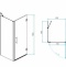 Душевой уголок RGW Passage PA-36B 80x90 профиль черный стекло прозрачное 41083689-014 - 2