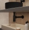 Бутылочный сифон для умывальника, черный матовый, Optima Home, IDDIS, OPTBL00i84 - 2