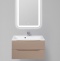 Тумба с раковиной BelBagno Marino 90 бежевый матовый - 21
