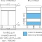 Тумба с раковиной напольная Санта Марс 60 белый - 8
