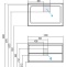 Тумба под раковину Акватон Римини 99.7 см  1A134501RN010 - 4