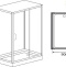 Душевая кабина Timo Helma 120x90 см  HELMA Н-520 L - 5
