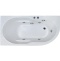 Ванна акриловая Royal Bath Azur Standart 170x80 L с гидромассажем белый RB614203ST-L - 0