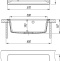 Мойка Flortek Консул 570, капучино FSm  23.020.D0570.306 - 2