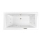 Акриловая ванна Whitecross Savia Duo 170х80 белая бронза с гидромассажем 0103.170080.100.SMART.BR - 0